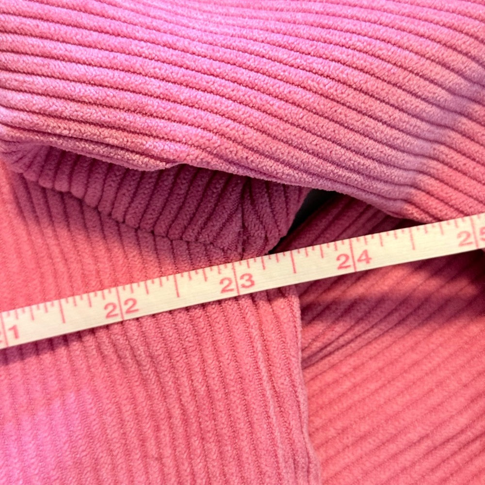 Pink Corduroy Snap-Up Shacket - Picture 3 of 3
